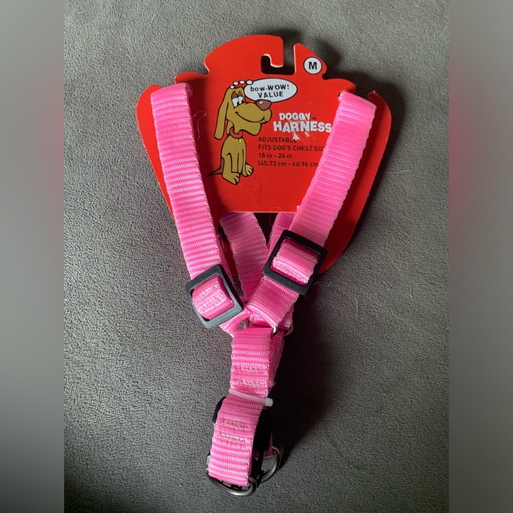 NWT Bow Wow Value Brand Dog Harness, Size Medium